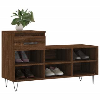 VidaXL Armoire à chaussures bois d'ingénierie  