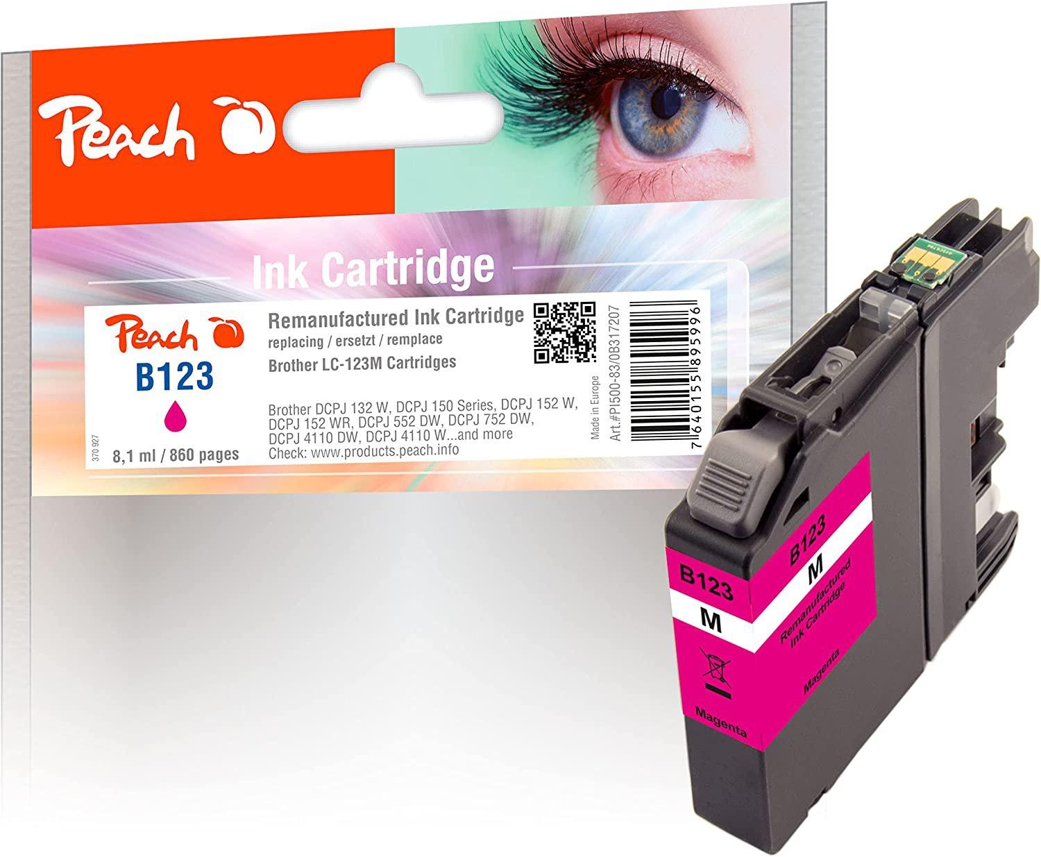 Peach  317207 cartuccia toner 1 pz Compatibile Magenta 