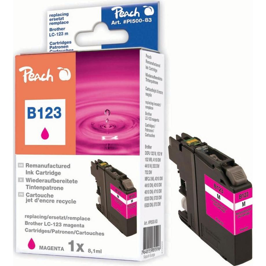 Peach  Encre  Brother LC-123 