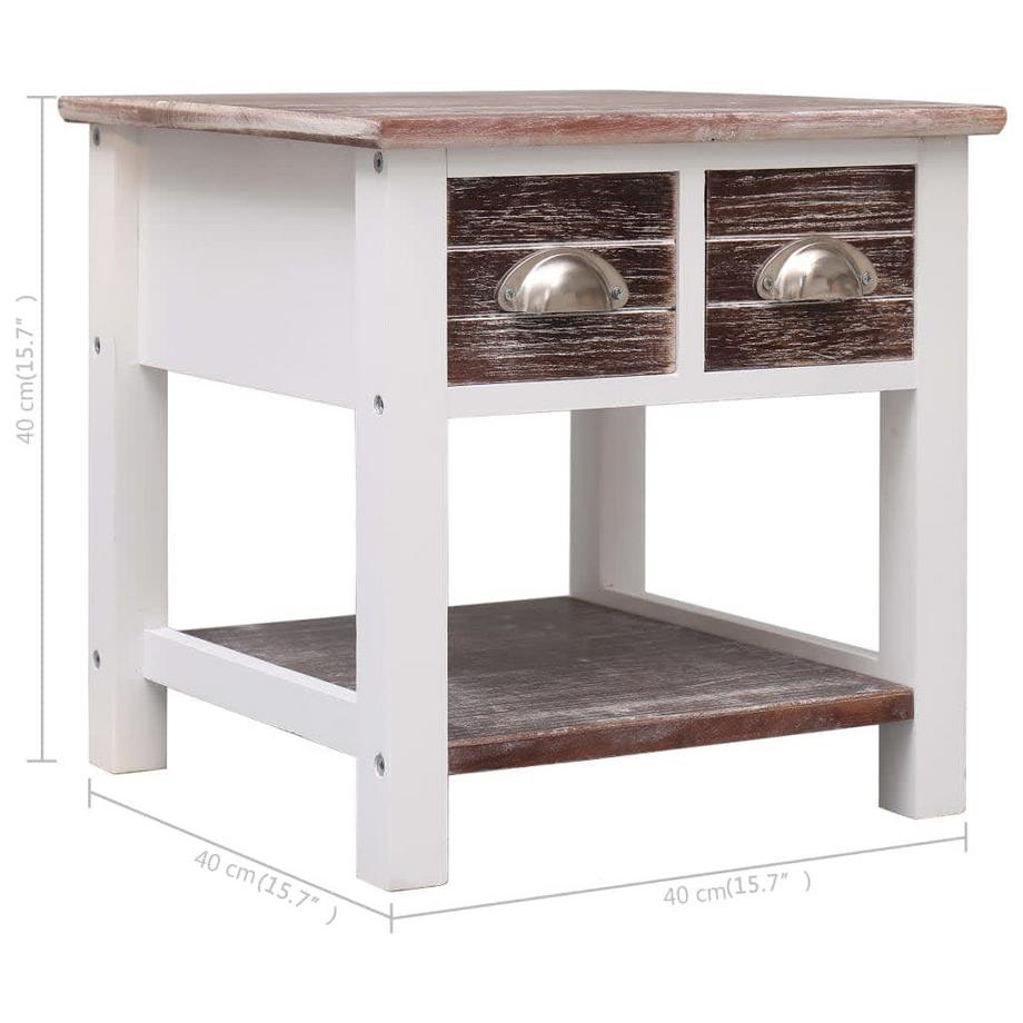 VidaXL tavolino Legno  