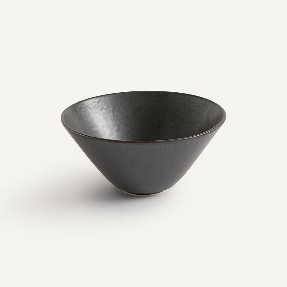AM.PM Lot de 4 assiettes à pâtes en grès émaillé  