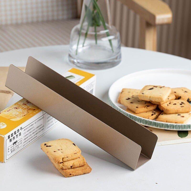 Northio Form für Kekse – Antihaftbeschichtung – Kohlenstoffstahl – Gold  