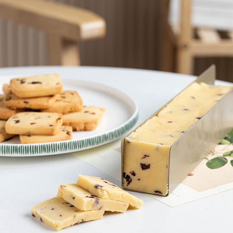 Northio Form für Kekse – Antihaftbeschichtung – Kohlenstoffstahl – Gold  