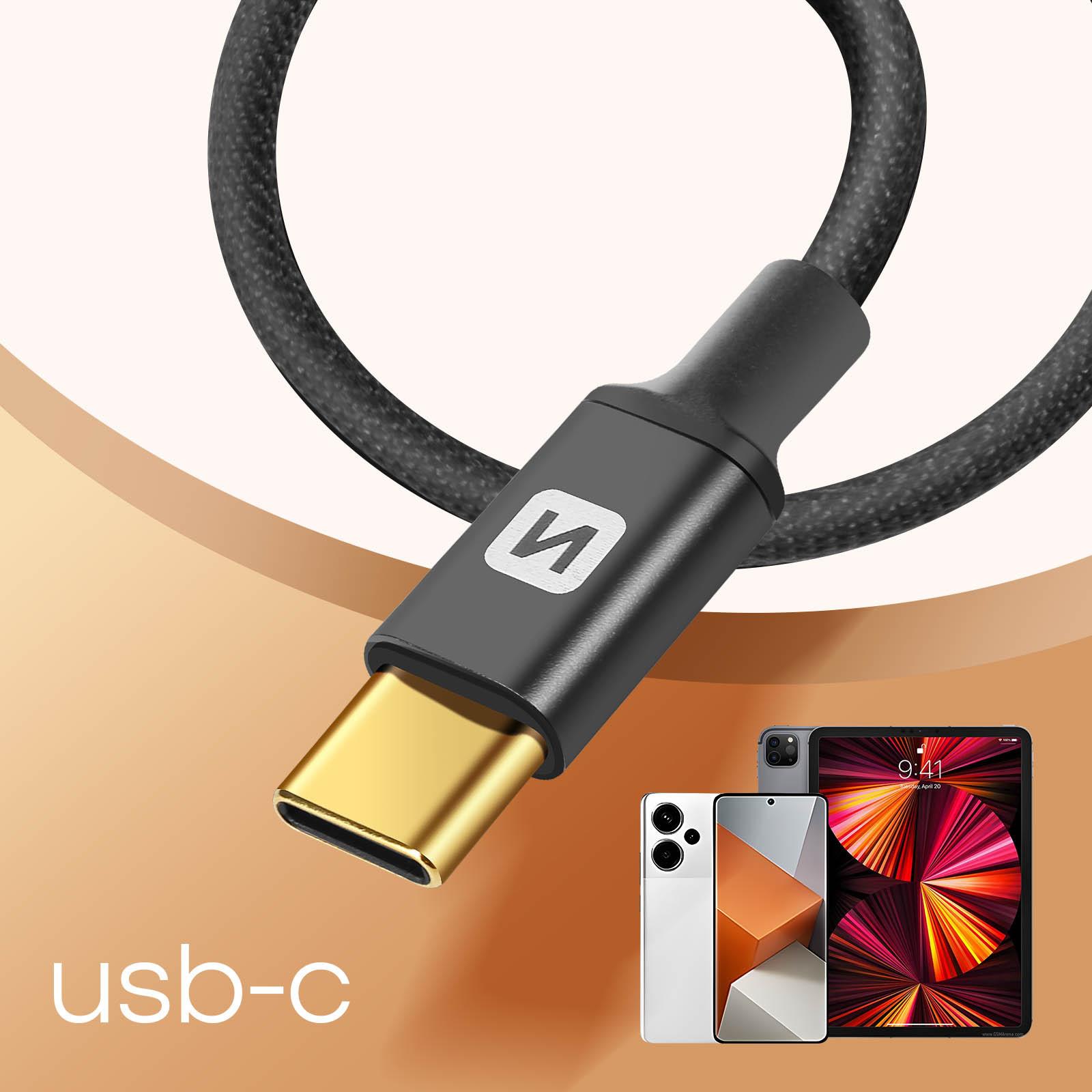 SWISSTEN  Cavo jack 3,5 a USB-C, Swissten 1,5m 