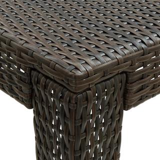 VidaXL Bartisch poly-rattan  