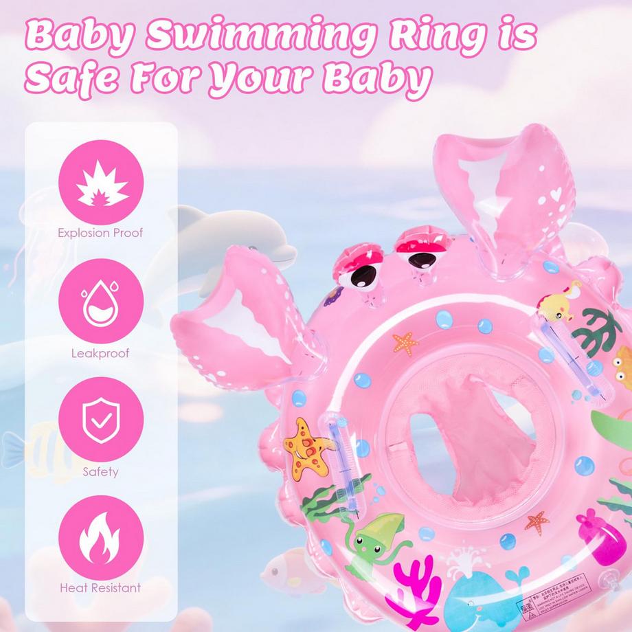 Activity-board Schwimmring Babyschwimmsitz für Babys aufblasbar  