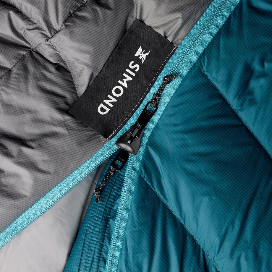 FORCLAZ  Sacco a pelo trekking mummia piumino 10°C 