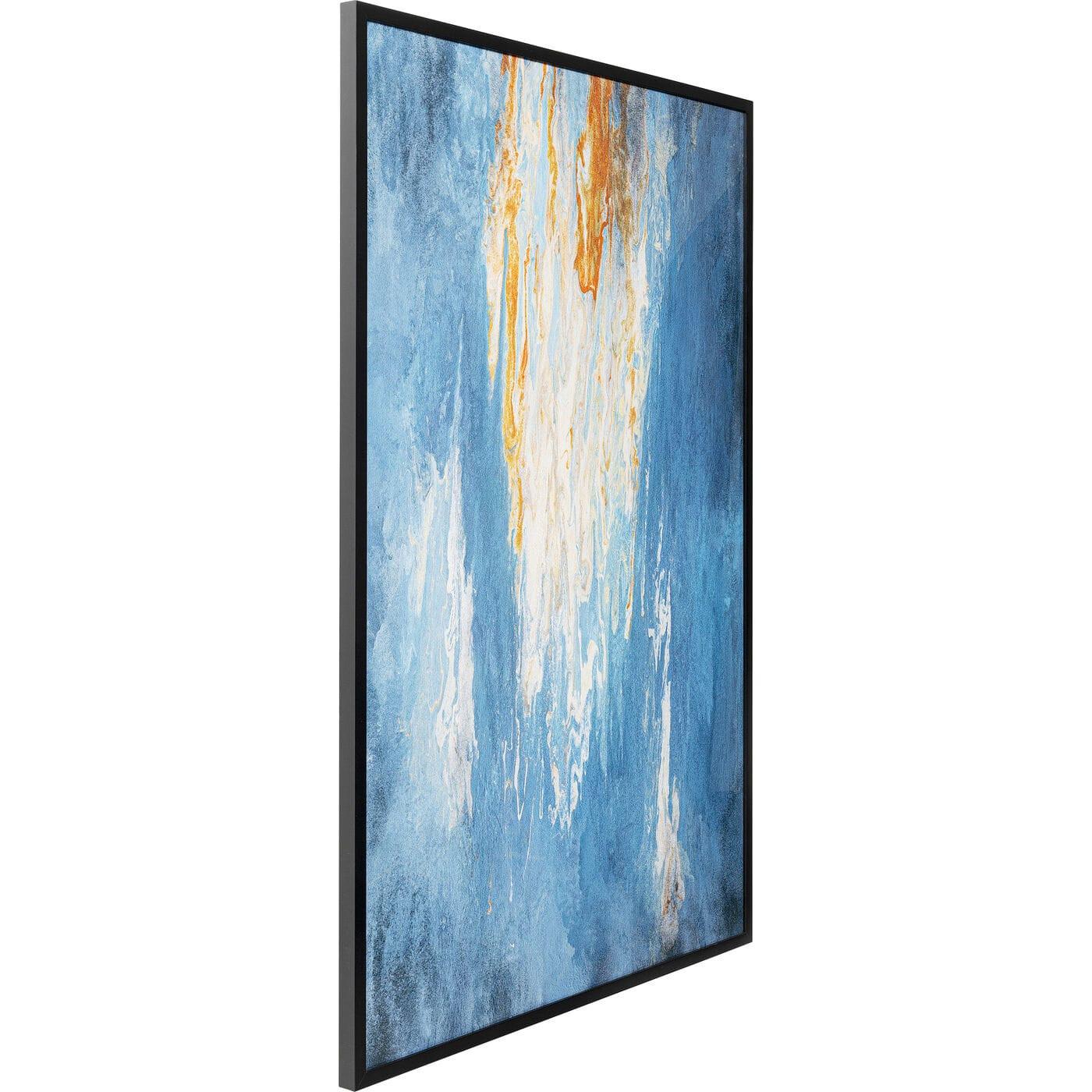 KARE Design Tableau encadré Artistas bleu 120x180  