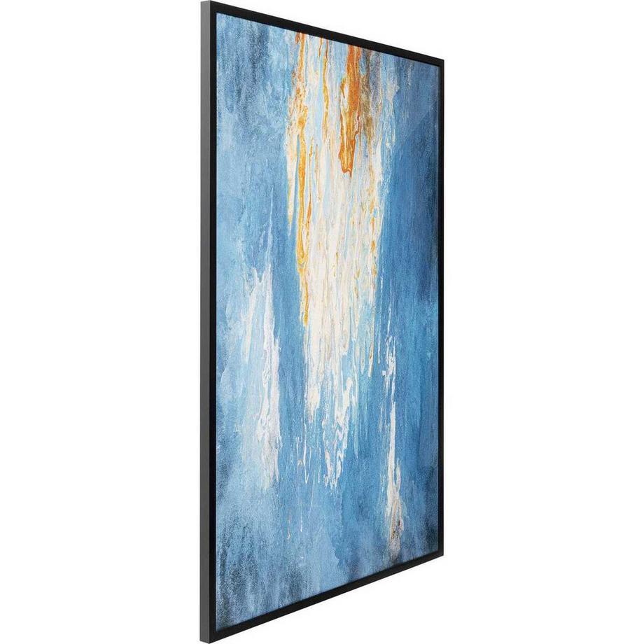 KARE Design Tableau encadré Artistas bleu 120x180  