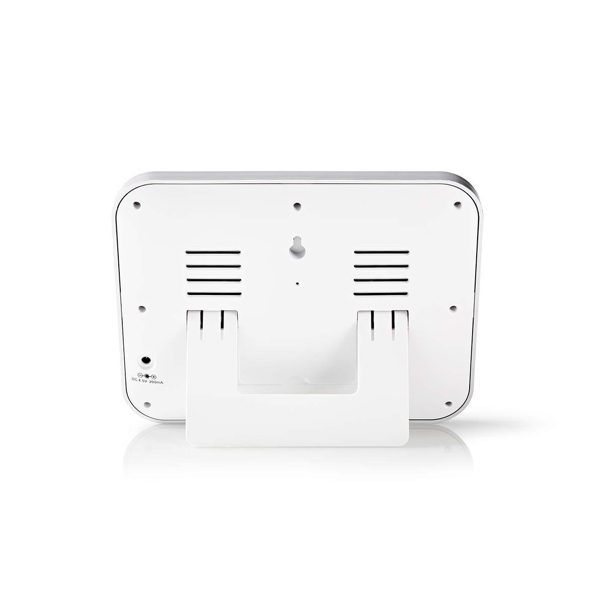 Nedis  Stazione meteorologica | per interni ed esterni | con sensore meteo wireless incluso | previsioni del tempo | visualizzazione dell'ora | display LCD a colori | funzione sveglia 