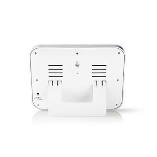 Nedis  Stazione meteorologica | per interni ed esterni | con sensore meteo wireless incluso | previsioni del tempo | visualizzazione dell'ora | display LCD a colori | funzione sveglia 