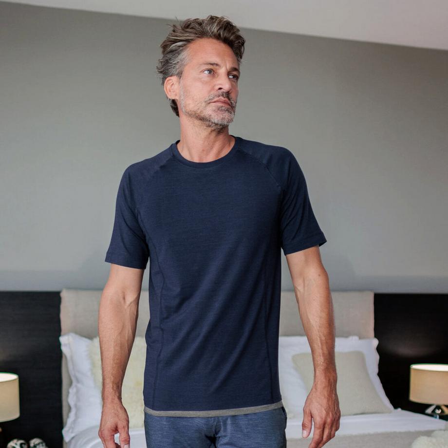 Dagsmejan Stay Warm Sleep T-Shirt Uomo  