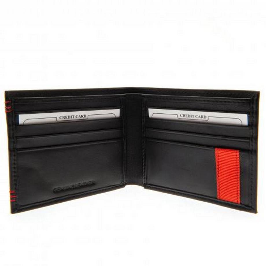 Liverpool F.C. Genähte Lederbrieftasche  