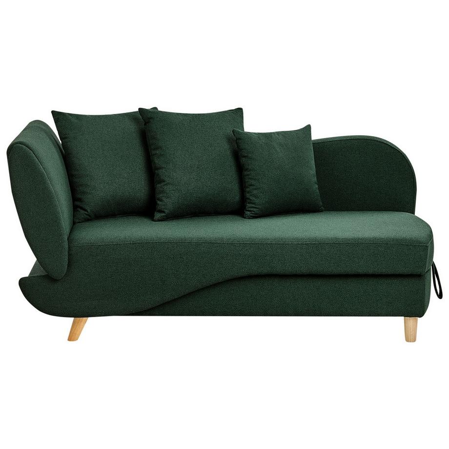 Linksseitige Chaiselongue aus Kunstleinen  MERI