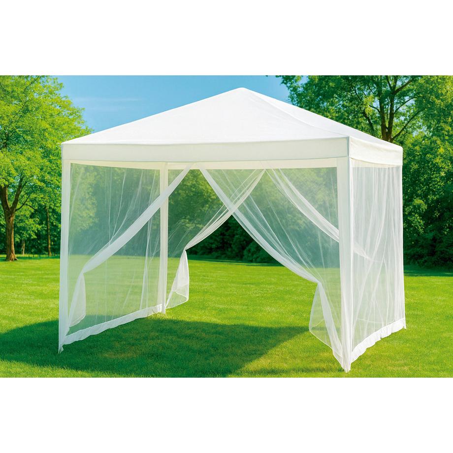 GAZEBO - Garten- und Partyzelt mit Mückennetz