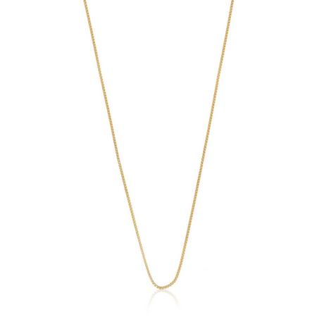 MUAU Schmuck  Collier Venezianer Gelbgold 750, 0.7mm, 45cm 
