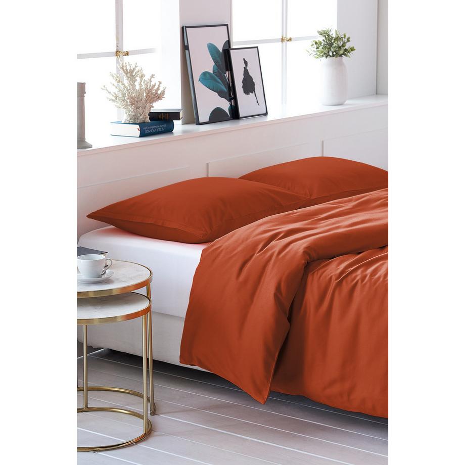 Living Home Uni Satin Duvetbezug  