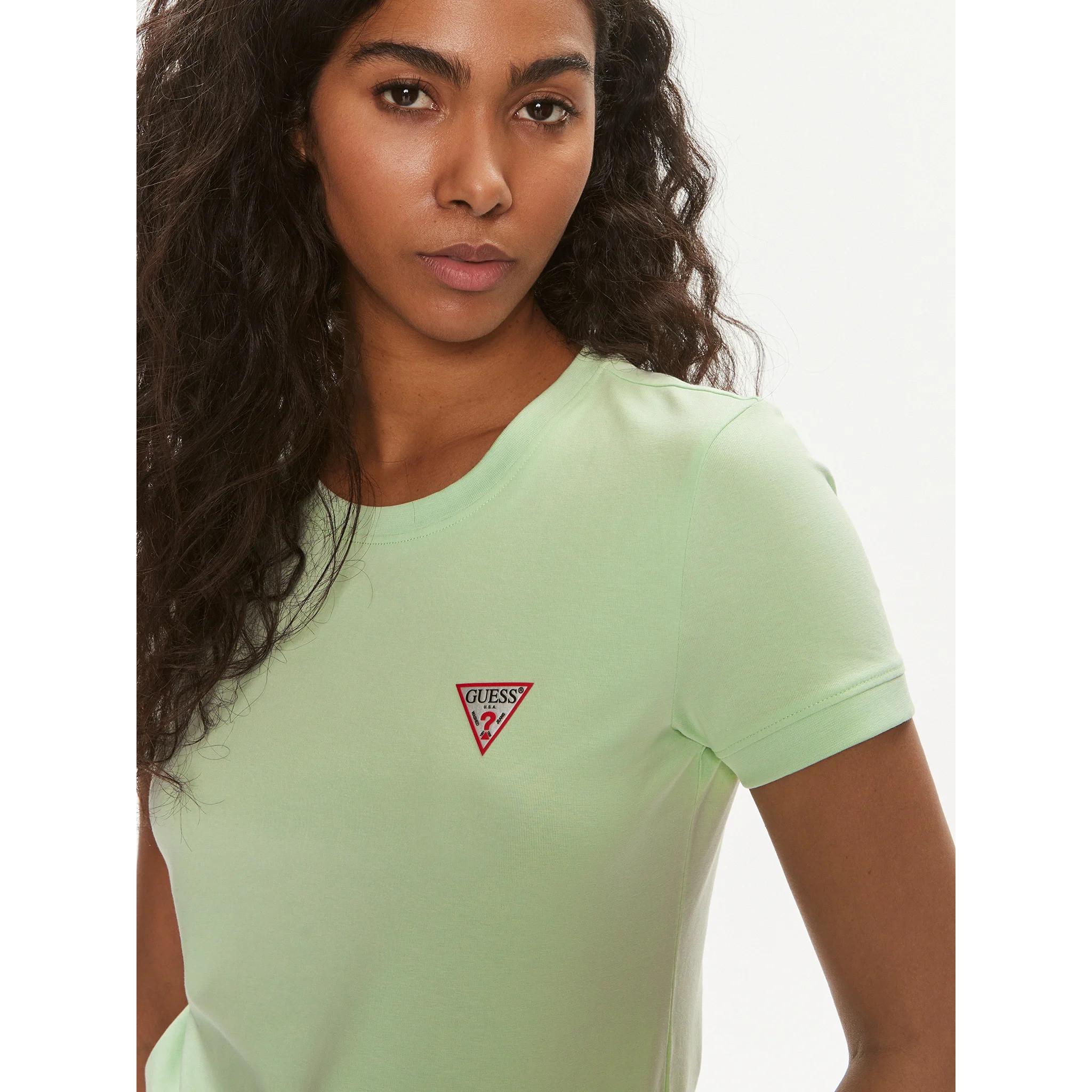 GUESS  t-shirt da mini triangle 