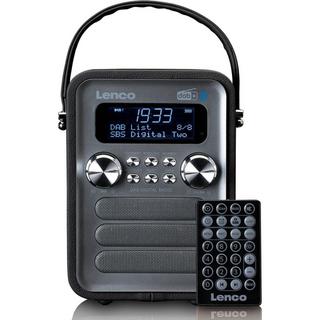 Lenco  Lenco PDR-051BKSI radio Portatile Analogico e digitale Nero 