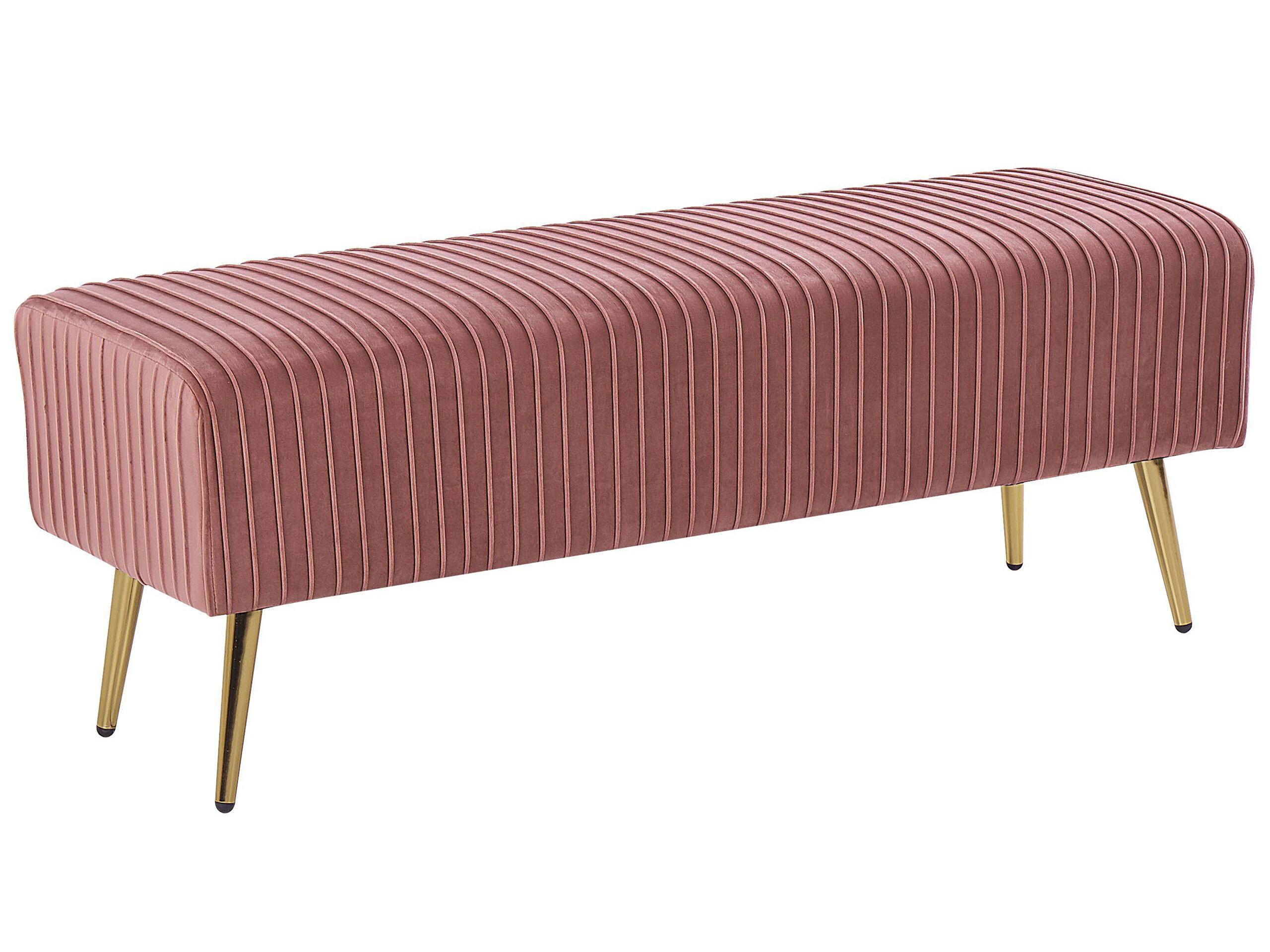 Beliani Banc en Velours Glamour PATERSON  