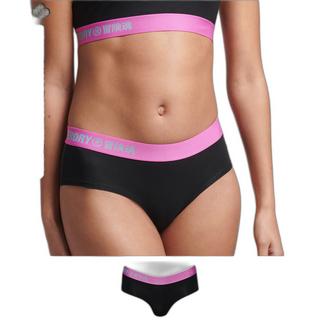 Superdry  hüftslip aus bio-baumwolle offset logo 