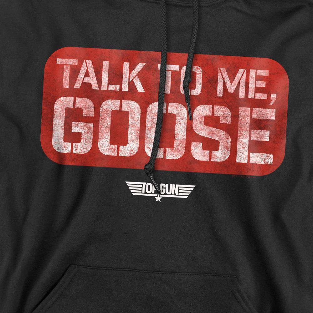 Top Gun Talk To Me Goose Felpa con cappuccio  