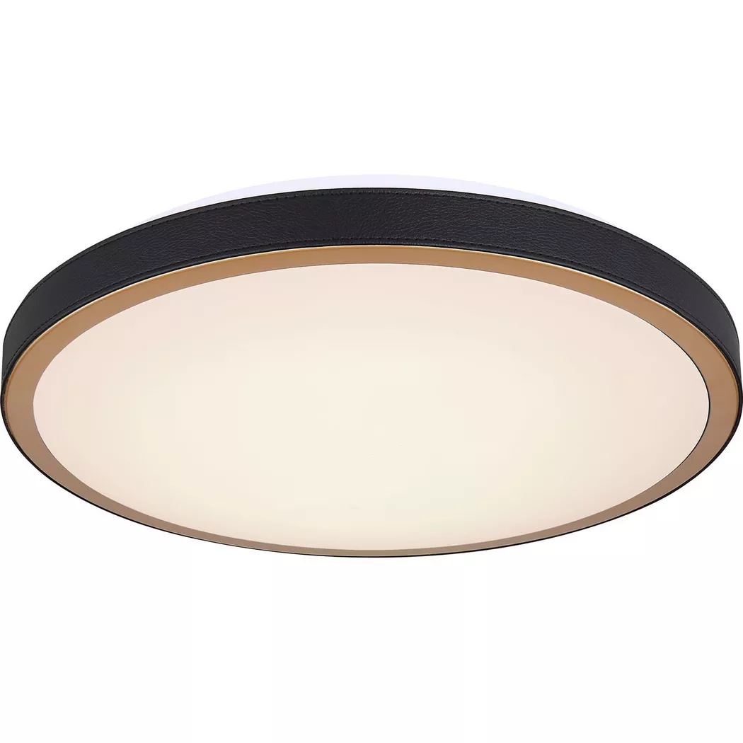 mutoni – Deckenleuchte Metall weiss LED 42x42x9, One Size, Weiss