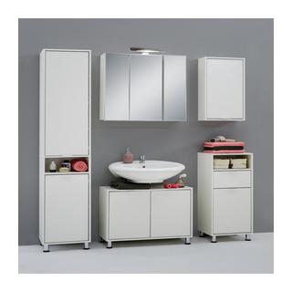 Calicosy  Meuble Haut de Salle de Bain 1 Porte L37 x H68cm - Zamora 