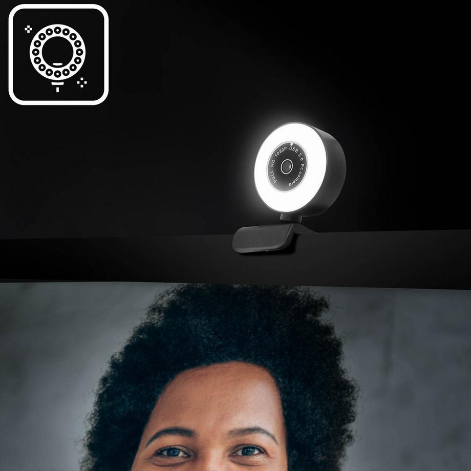 Avizar  Webcam 1080p Ring Light 