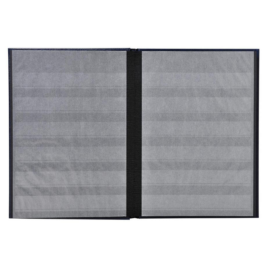 Exacompta Exacompta - Cod. 21141E - 1 Album da francobolli in similpelle - 32 pagine nere - 17x22,5cm - Nero  