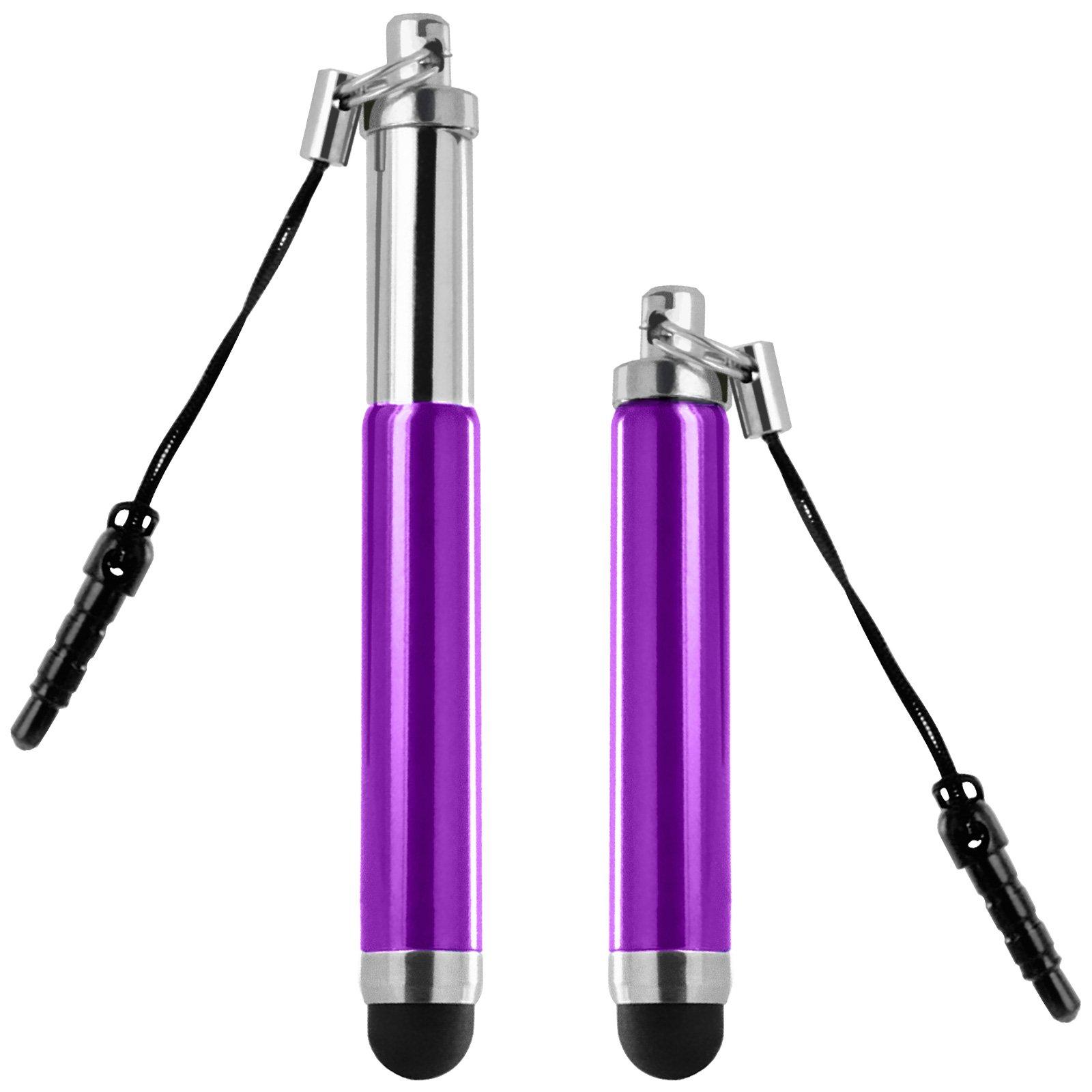 Avizar  Stylet Rétractable Violet /Attache 3.5mm 