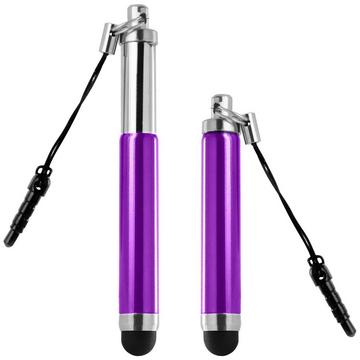 Stylet Rétractable Violet /Attache 3.5mm