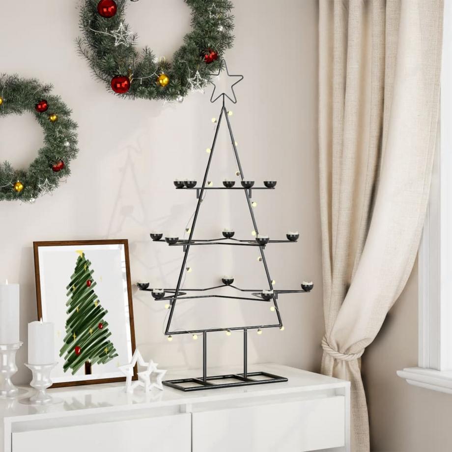 VidaXL Sapin de noël en métal  