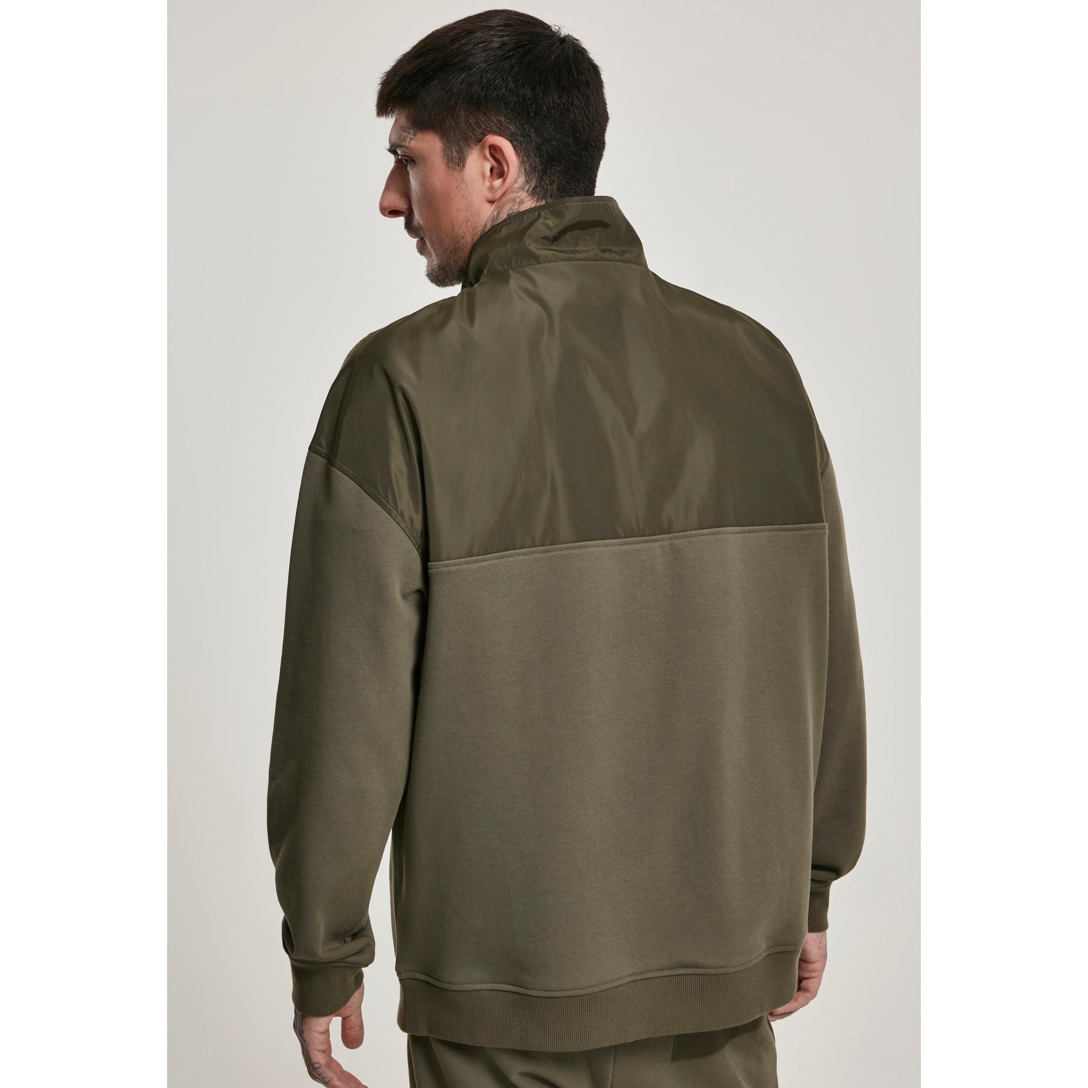 URBAN CLASSICS Military Troyer T-Shirt  