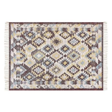 Beliani Tapis en Jute Boho FENER  