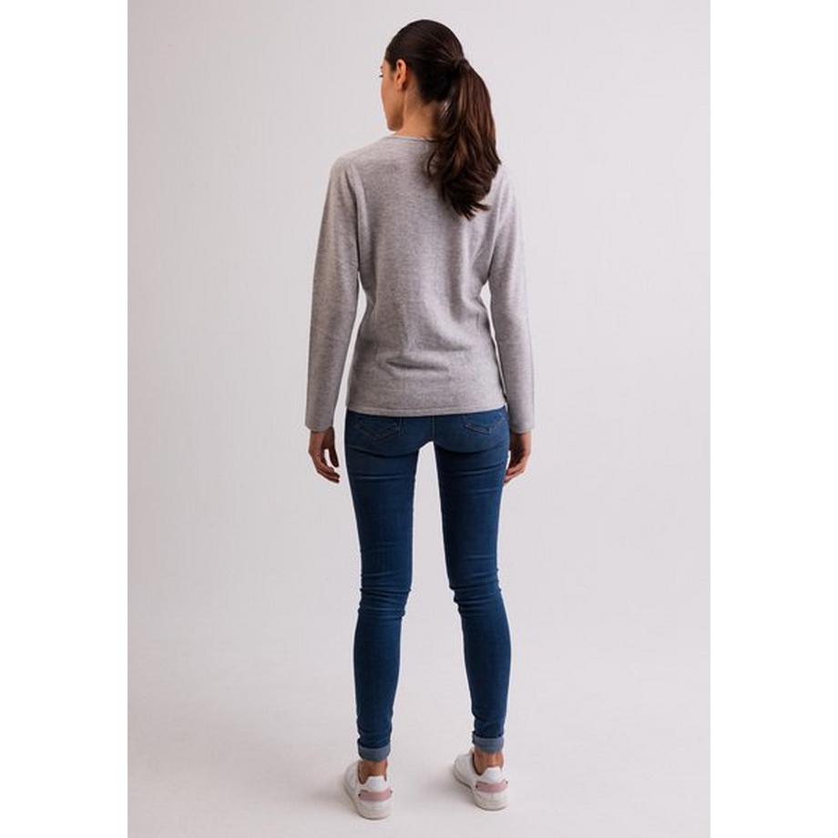 CASH-MERE.CH Kaschmir V-Ausschnitt Pullover  