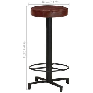 VidaXL Tabouret de bar bois  