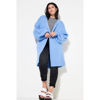 Studio Untold  Long-Strickjacke, oversized, offene Form, Langarm 