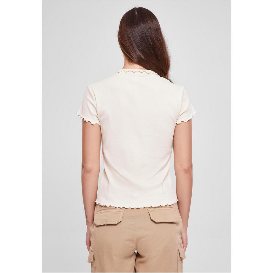 URBAN CLASSICS Polo côtelé pour femme  