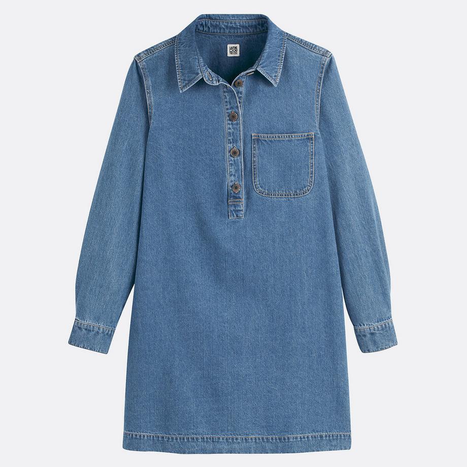 La Redoute Collections Signature Albane Robe Courte en Denim  