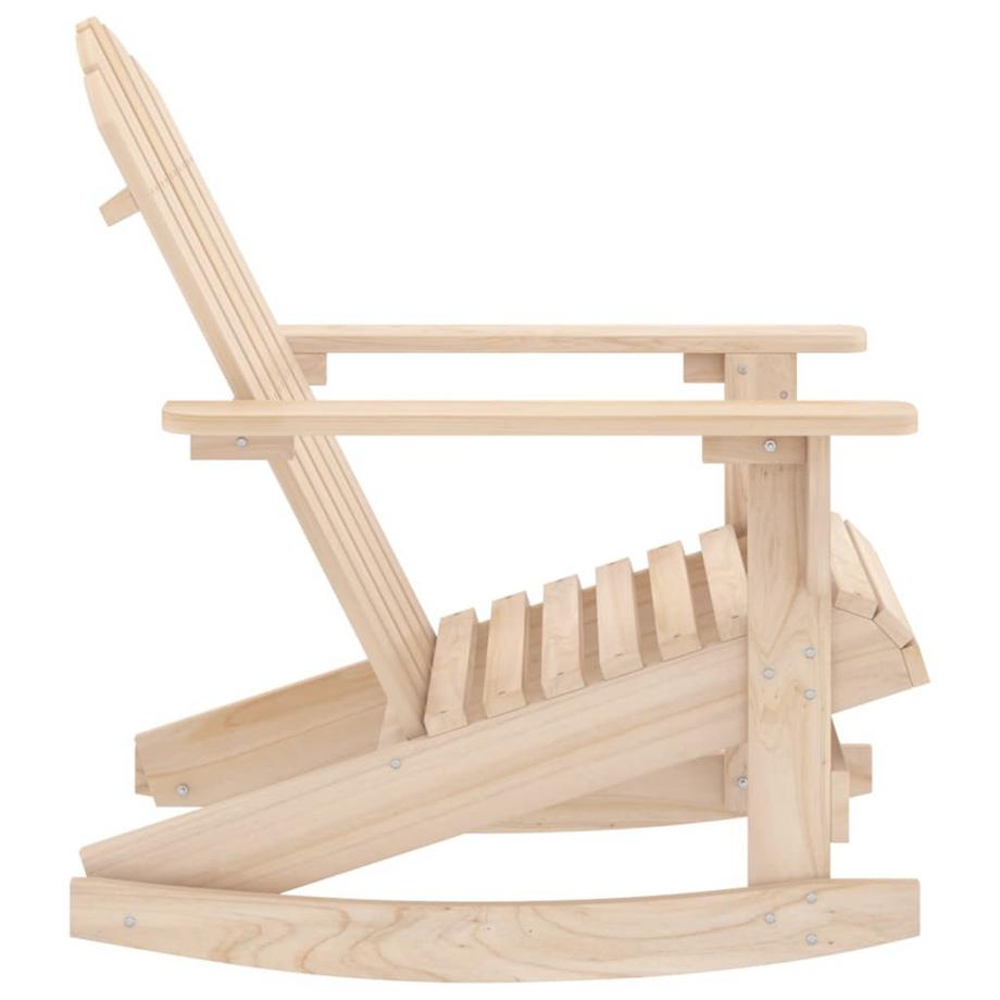 VidaXL Schaukelstuhl holz  