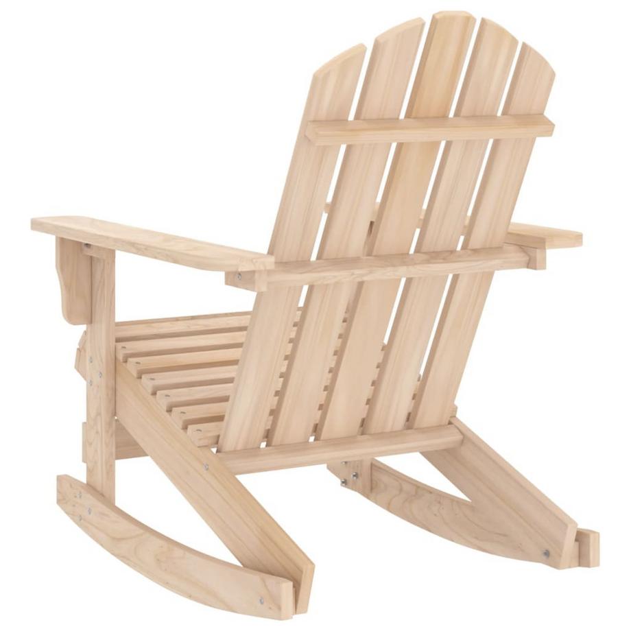 VidaXL Schaukelstuhl holz  