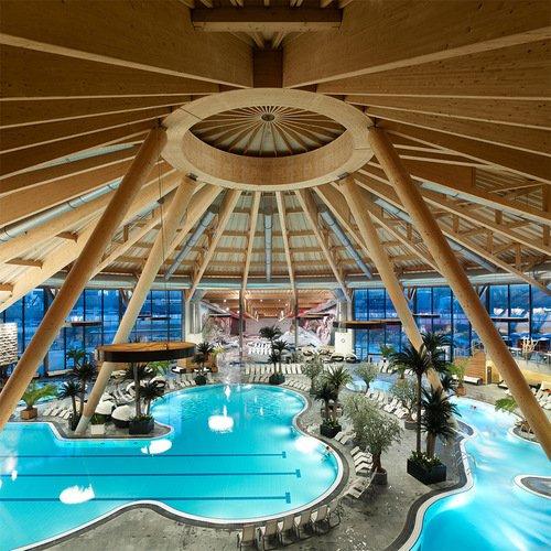 Geschenkidee  Erlebnisbad - Wasserwelten, Sauna und Hammam aquabasilea (für 1 Person) 