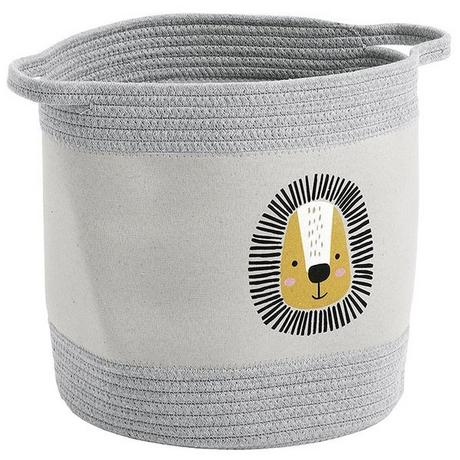 Zeller Present  Kids-Aufbewahrungskorb L�we 30cm BaumwollePolyester 