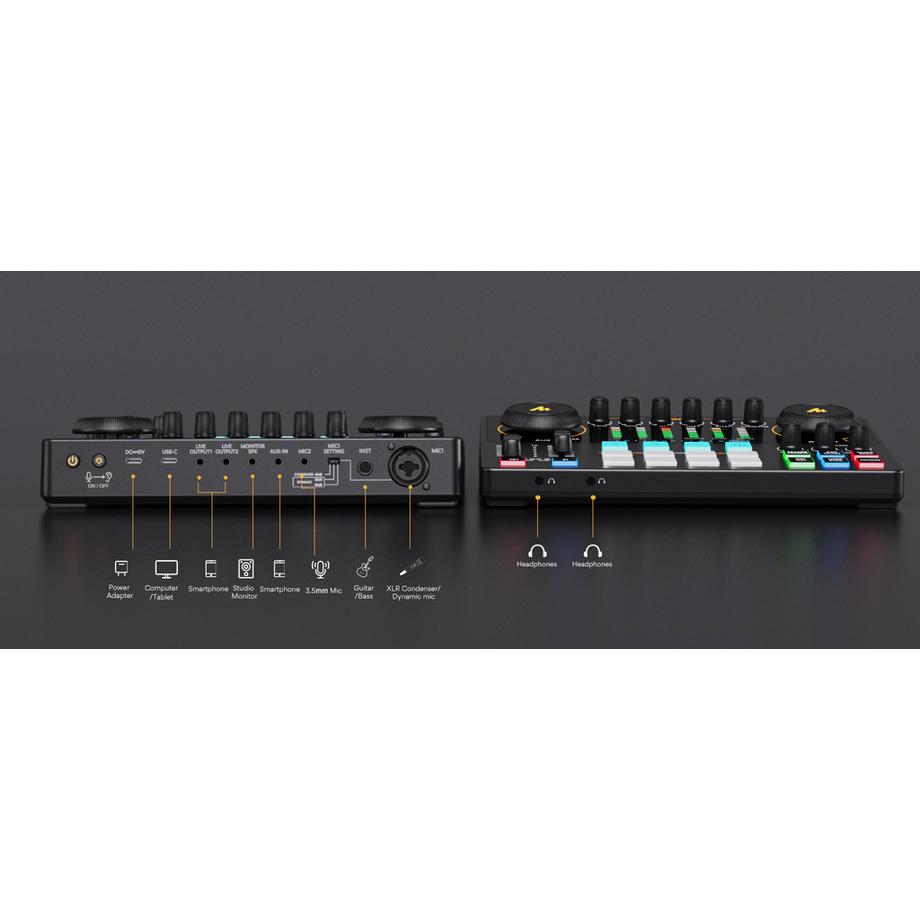 Maono  AME2A Kit mit Mischpult und Mikrofon 