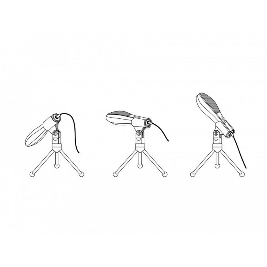 DeLock  DeLOCK 65939 microphone Noir Microphone de conférence 