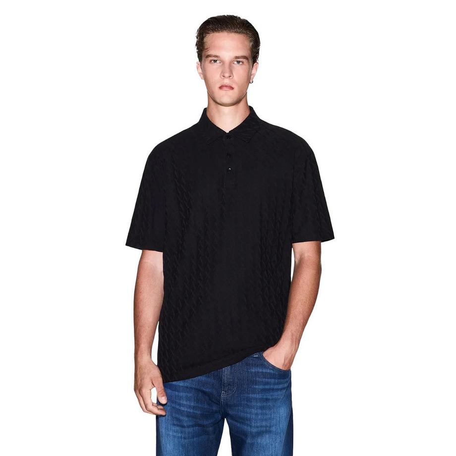 Armani Exchange  Polo Motiftyle Géométrique 
