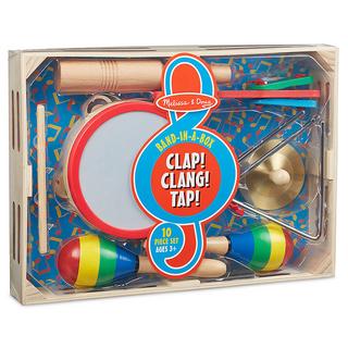 Melissa & Doug  Band-in-a-Box - Clap! Clang! Tap! 