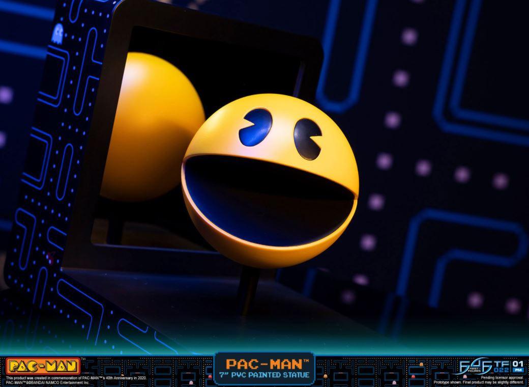 First 4 Figures  Statua Pac-Man PVC 40th Anniversario (F4F) 