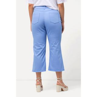 Ulla Popken  Jean Mary à base effilochée, jambe large, stretch 